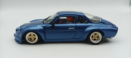 TTS044 Renault Alpine Blue TTS044 Renault Alpine Blue