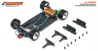 SC-8500RTR Complete Home Series 1:24 scale RTR rolling chassis. SC-8500RTR Complete Home Series 1:24 scale RTR rolling chassis.