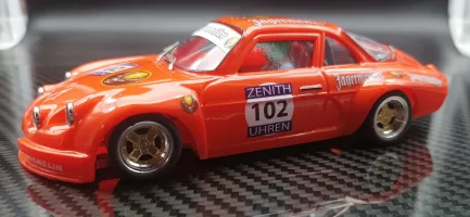 TTS-054 Renault Alpine A110 Jagermester with aluminum chassis TTS-054 Renault Alpine A110 Jagermester with aluminum chassis