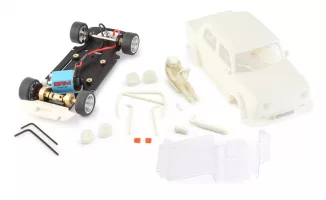BRM104B SIMCA 1000 WHITE KIT. with camber system BRM104B SIMCA 1000 WHITE KIT. with camber system