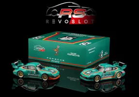 RS0138 RevoSlot Porsche GT2 Vaillant #5 and #9 in a new style Twin Pack box RS0138 RevoSlot Porsche GT2 Vaillant #5 and #9 in a new style Twin Pack box