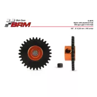 S-097S Nylon AW gear 30 teeth 15,9 mm Ø with M3 screw (1x) S-097S Nylon AW gear 30 teeth 15,9 mm Ø with M3 screw (1x)