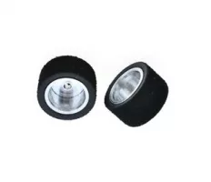 S-402KS BRM Group 2 Rear Aluminium Wheels & Sponge Tyres S-402KS BRM Group 2 Rear Aluminium Wheels & Sponge Tyres