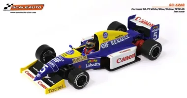 SC-6268 1/32 Formula 90-97 1990 #5 blue/white/yellow Low Nose SC-6268 1/32 Formula 90-97 1990 #5 blue/white/yellow Low Nose