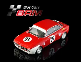BRM184 ALFA GTAM AUTODELTA #27 WINNER 4H MONZA 1971 TONIE HEZEMANS assembled with aluminum chassis – front CAMBER system BRM184 ALFA GTAM AUTODELTA #27 WINNER 4H MONZA 1971 TONIE HEZEMANS assembled with aluminum chassis – front CAMBER system