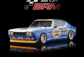 BRM187: FORD CAPRI RS2600 – TEAM FORD DEUTSCHLAND – SHELL #53 – 24H LE MANS 1972 BRM187: FORD CAPRI RS2600 – TEAM FORD DEUTSCHLAND – SHELL #53 – 24H LE MANS 1972