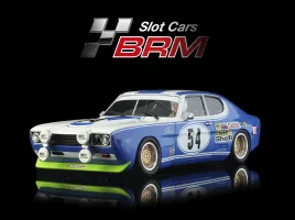 BRM188: FORD CAPRI RS2600 – TEAM FORD DEUTSCHLAND – SHELL #54 – 24H LE MANS 1972 BRM188: FORD CAPRI RS2600 – TEAM FORD DEUTSCHLAND – SHELL #54 – 24H LE MANS 1972
