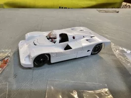 SICA52Z Porsche 962C White Kit with prepainted and preassembled parts; SICA52Z Porsche 962C White Kit with prepainted and preassembled parts;