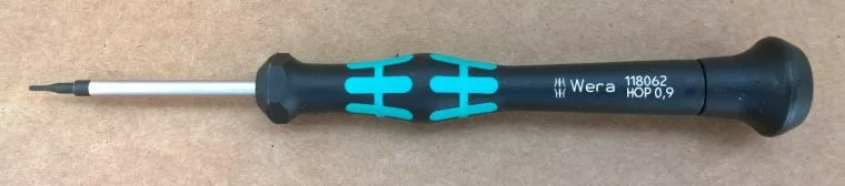 Wera 118062 .9mm Allen Hex Driver Wera 118062 .9mm Allen Hex Driver