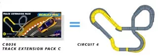 C8036 Scalextric "Classic" Track Expansion Pack C C8036 Scalextric "Classic" Track Expansion Pack C