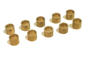 S-011-F 3.0mm x 3mm BRASS AXLE SPACERS (10 pcs) S-011-F 3.0mm x 3mm BRASS AXLE SPACERS (10 pcs)