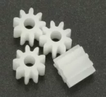 SC-1009 9 tooth nylon pinion M50 x 4 (to fit 2mm shaft) SC-1009 9 tooth nylon pinion M50 x 4 (to fit 2mm shaft)