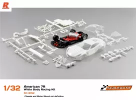 SC-6152 1:32 scale Corvette C7R white kit. SC-6152 1:32 scale Corvette C7R white kit.