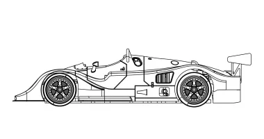 RS0301 Porsche Kremer K8 White Kit Type A body style RS0301 Porsche Kremer K8 White Kit Type A body style
