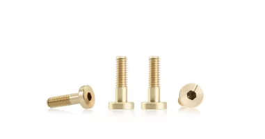 S-132A2 Metric brass screw flat head 4.5mm x 9.2mm – LONG (x6) S-132A2 Metric brass screw flat head 4.5mm x 9.2mm – LONG (x6)
