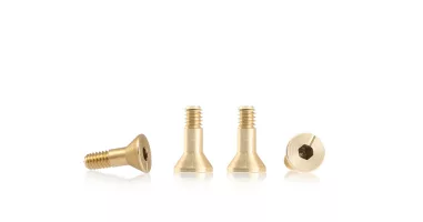S-133A1 Metric brass screw sink head 4.5mm x 7.2mm – SHORT (x6) S-133A1 Metric brass screw sink head 4.5mm x 7.2mm – SHORT (x6)