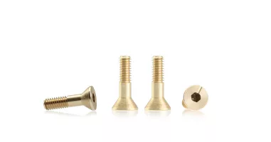 S-133A2 Metric brass screw sink head 4.5mm x 9.2mm – LONG (x6) S-133A2 Metric brass screw sink head 4.5mm x 9.2mm – LONG (x6)