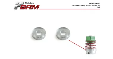 S-140A1 Aluminum spring mounts 3.8mm set(x4) S-140A1 Aluminum spring mounts 3.8mm set(x4)