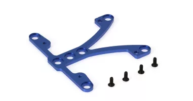 S-603A Aluminum anodised Blue connecting floating Y plate + screws S-603A Aluminum anodised Blue connecting floating Y plate + screws