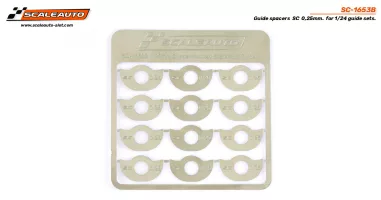 SC-1653B GUIDE SPACERS 0.25MM FOR 1:24 SCALE GUIDES SC-1653B GUIDE SPACERS 0.25MM FOR 1:24 SCALE GUIDES