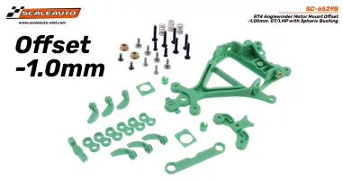 SC-6529B RT4 Anglewinder Motor Mount Offset -1.00mm. GT/LMP with Spheric Bushing SC-6529B RT4 Anglewinder Motor Mount Offset -1.00mm. GT/LMP with Spheric Bushing