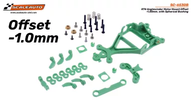 SC-6530B RT4 Anglewinder Motor Mount Offset -1.00mm. with Spherical Bushing SC-6530B RT4 Anglewinder Motor Mount Offset -1.00mm. with Spherical Bushing