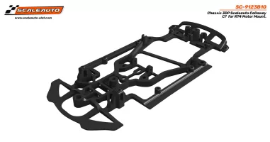 SC-9123B10 Chassis 3DP Scaleauto Callaway C7 SC-9123B10 Chassis 3DP Scaleauto Callaway C7