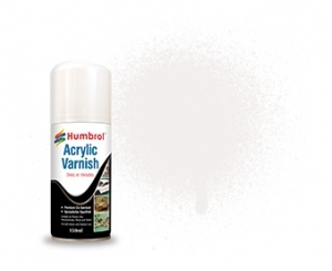 AD6035  Humbrol Spray Paint VARNISH  Gloss 35  (Acrylic)