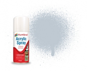 AD6056 Humbrol Spray Paint METALLIC, Aluminum, 150ml