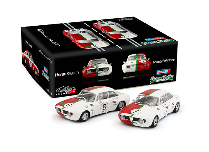 RS0154 Alfa Red & White #6 &  #7 Twin Pack.