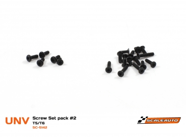 SC-5142  Screw Set #2 (for 1/24 scale cars)