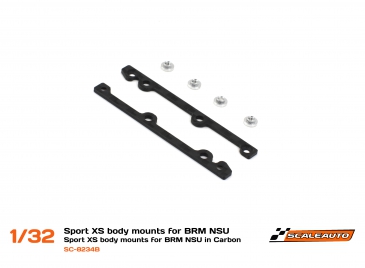 SC-8234b Sport XS body mounts for BRM NSU in Carbon