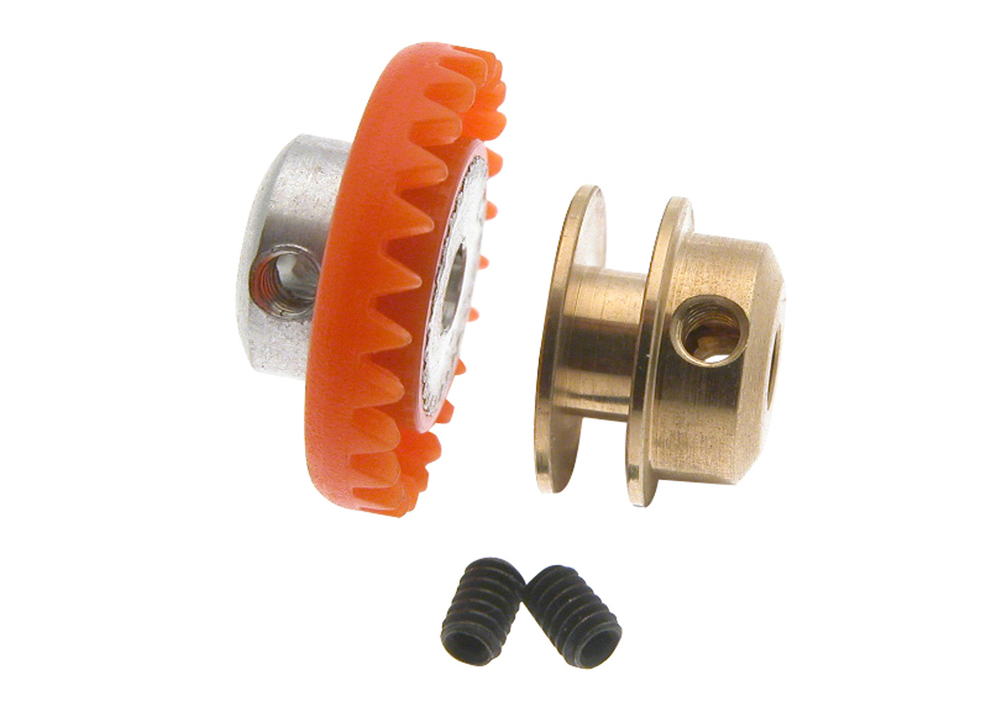 SC-1111 Nylon crown Gear 25t. M50 with M2 screw for 3/32" axle -