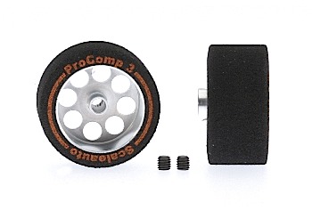 SC-2436 ProComp-3 Wheel/Tire 25.5 mm X 13 mm for 3mm axles