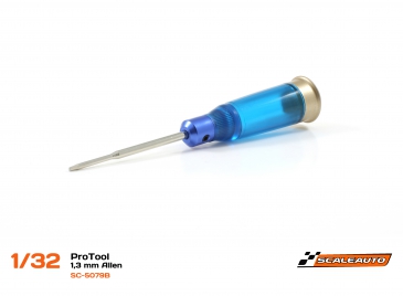 SC-5079B ProTool Allen 1.3mm with blue plastic handle, for NSR.