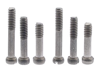 SC-5122 Titanium Screws (6) M2, Three Sizes
