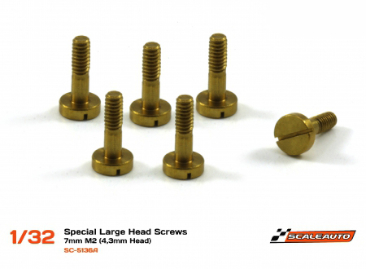SC-5136a  large head screws for suspension 7mm 43mm head M2