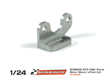 SC-8114b Motor Mount for later chassis (machined part)