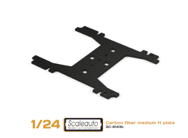 SC-8143B Medium Carbon Fiber H Plate  for -8001 Chassis