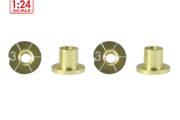 SC-8145B 3mm Eccentric Nuts (4) for H Plate