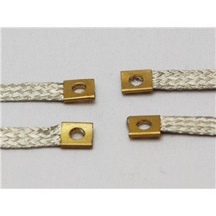 S-024 Thin Contact Braids (4) for plastic tracks and S-026SS